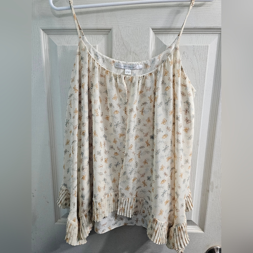 LC Lauren Conrad🤎 Butterfly Women's Top